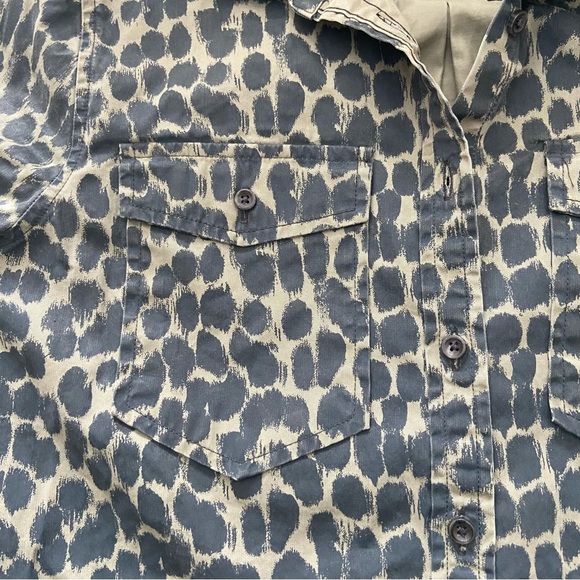 Banana Republic Leopard Print Dillon Shirt - Picture 4 of 11